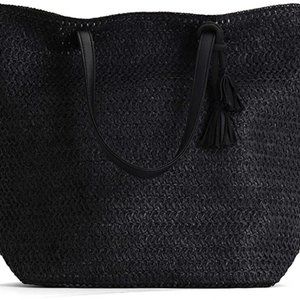 Rutledge & King Straw Bag - Tote Bag - Beach Bag